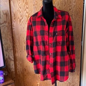 Levi’s buffalo plain shirt